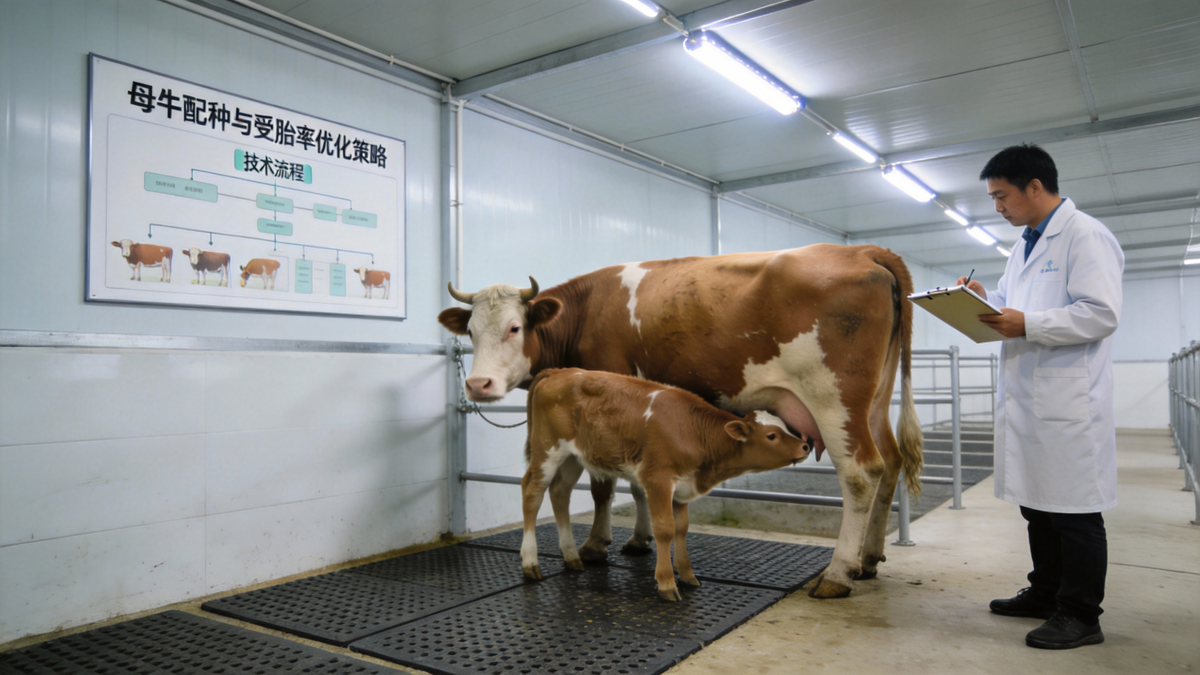 提升繁殖效率：母牛配种与受胎率优化策略