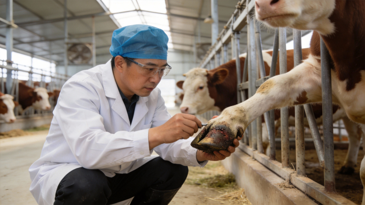 肉牛蹄病防治与护理技术：腐蹄病蹄叶炎综合防控方案