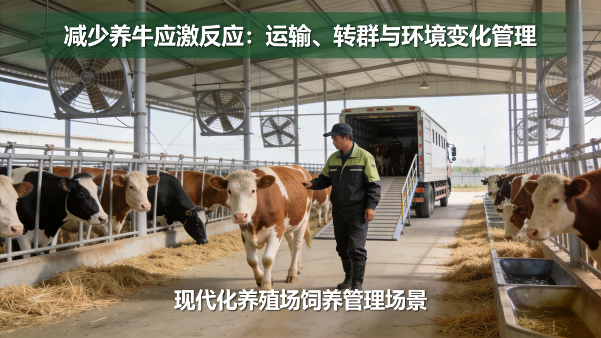 减少养牛应激反应：运输、转群与环境变化管理