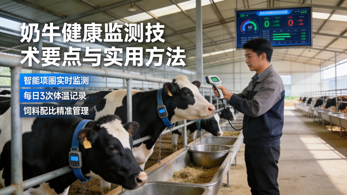 奶牛健康监测技术要点与实用方法