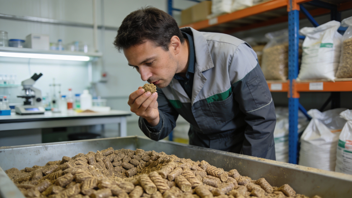 饲料质量检查场景